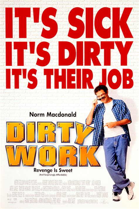Dirty Work (1998) cast and crew credits, including actors, actresses, directors, writers and more. Menu. Movies. Release Calendar Top 250 Movies Most Popular Movies Browse Movies by Genre Top Box Office Showtimes & Tickets …
